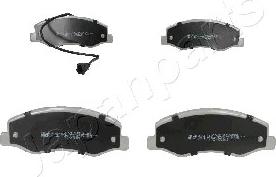 Japanparts PP-106AF - Brake Pad Set, disc brake onlydrive.pro