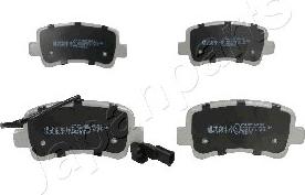 Japanparts PP-108AF - Brake Pad Set, disc brake onlydrive.pro