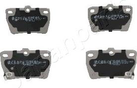 Japanparts PP-256AF - Brake Pad Set, disc brake onlydrive.pro