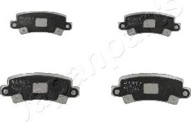 Japanparts PP-257AF - Brake Pad Set, disc brake onlydrive.pro