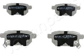 Japanparts PP-214AF - Brake Pad Set, disc brake onlydrive.pro