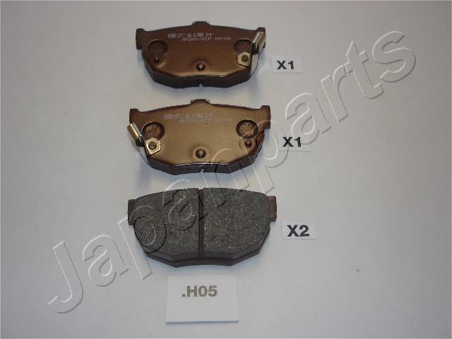 Japanparts PP-H05AF - Brake Pad Set, disc brake onlydrive.pro