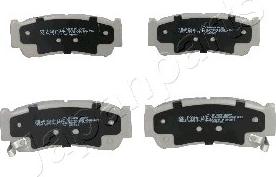 Japanparts PP-H08AF - Brake Pad Set, disc brake onlydrive.pro