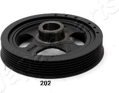 Japanparts PU-202 - Belt Pulley, crankshaft onlydrive.pro