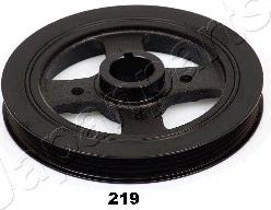 Japanparts PU-219 - Belt Pulley, crankshaft onlydrive.pro