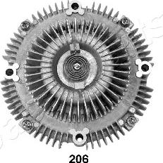 Japanparts VC-206 - Clutch, radiator fan onlydrive.pro