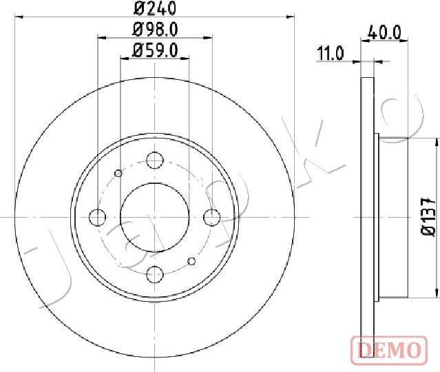 QUARO QD3559HC - Brake Disc onlydrive.pro