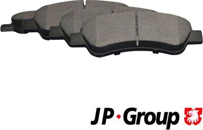 JP Group 4163701310 - Тормозные колодки, дисковые, комплект onlydrive.pro