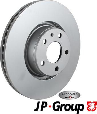 JP Group 1163110700 - Brake Disc onlydrive.pro