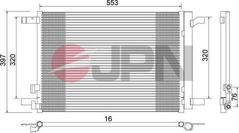 JPN 60C9079-JPN - Kondensators, Gaisa kond. sistēma onlydrive.pro