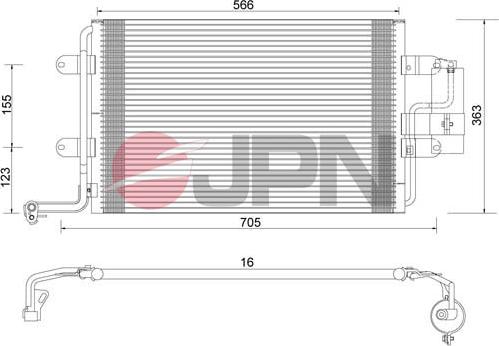 JPN 60C9136-JPN - Kondensaator,kliimaseade onlydrive.pro