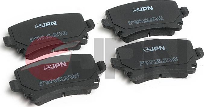 JPN 20H9008-JPN - Brake Pad Set, disc brake onlydrive.pro
