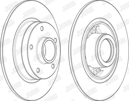 QUARO QD6271 - Stabdžių diskas onlydrive.pro