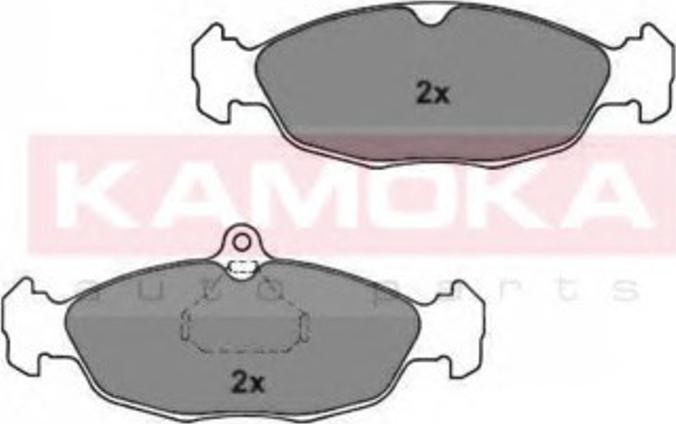 Kamoka 1011464 - Brake Pad Set, disc brake onlydrive.pro