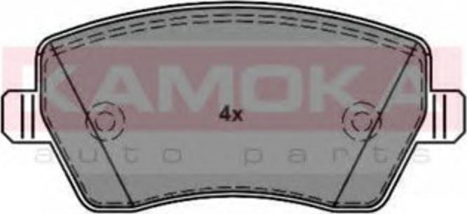 Kamoka 1013234 - Brake Pad Set, disc brake onlydrive.pro
