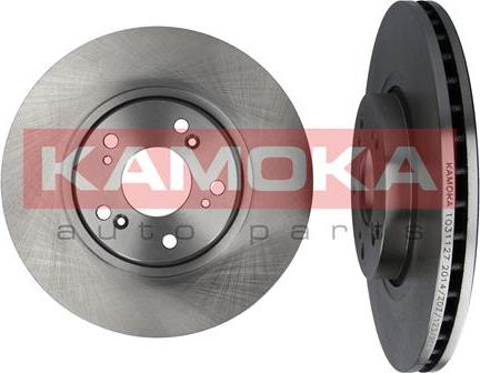 Kamoka 1031127 - Brake Disc onlydrive.pro