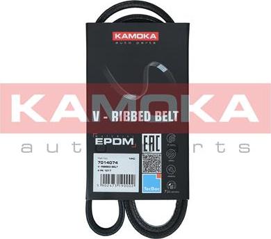 Kamoka 7014074 - V-Ribbed Belt onlydrive.pro