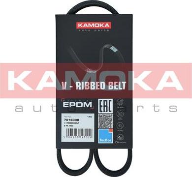 Kamoka 7016008 - V-Ribbed Belt onlydrive.pro