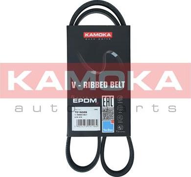 Kamoka 7016026 - V-Ribbed Belt onlydrive.pro