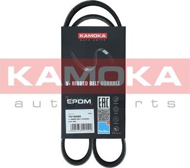 Kamoka 7016020 - V-Ribbed Belt onlydrive.pro