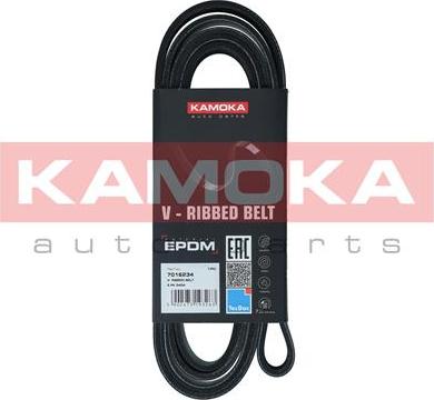 Kamoka 7016234 - V-Ribbed Belt onlydrive.pro