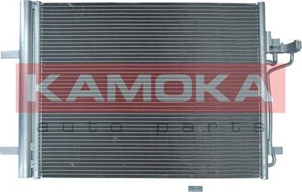 Kamoka 7800058 - Condenser, air conditioning onlydrive.pro