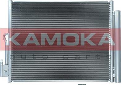 Kamoka 7800053 - Condenser, air conditioning onlydrive.pro