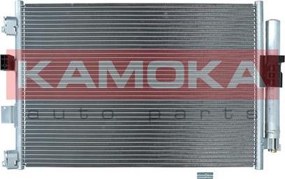 Kamoka 7800023 - Condenser, air conditioning onlydrive.pro