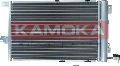 Kamoka 7800136 - Condenser, air conditioning onlydrive.pro