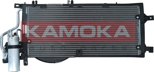 Kamoka 7800125 - Condenser, air conditioning onlydrive.pro