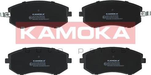 Kamoka JQ101460 - Тормозные колодки, дисковые, комплект onlydrive.pro