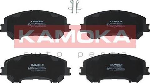 Kamoka JQ101411 - Тормозные колодки, дисковые, комплект onlydrive.pro