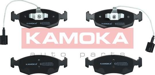 Kamoka JQ101435 - Тормозные колодки, дисковые, комплект onlydrive.pro