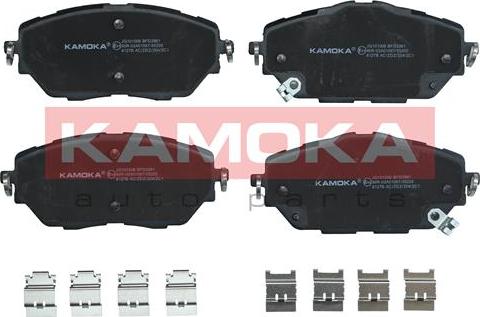 Kamoka JQ101006 - Brake Pad Set, disc brake onlydrive.pro