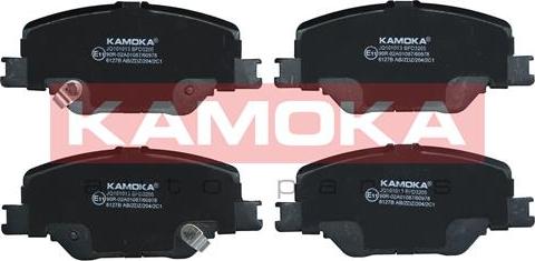 Kamoka JQ101013 - Brake Pad Set, disc brake onlydrive.pro