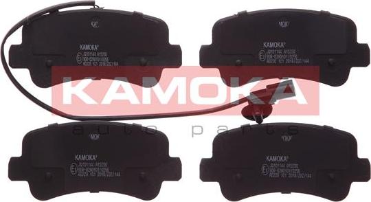 Kamoka JQ101144 - Тормозные колодки, дисковые, комплект onlydrive.pro