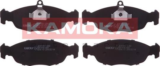 Kamoka JQ1011464 - Тормозные колодки, дисковые, комплект onlydrive.pro