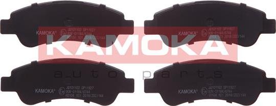 Kamoka JQ101102 - Brake Pad Set, disc brake onlydrive.pro