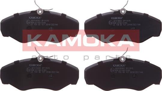 Kamoka JQ1018362 - Тормозные колодки, дисковые, комплект onlydrive.pro