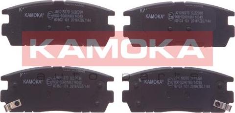 Kamoka JQ1018370 - Brake Pad Set, disc brake onlydrive.pro