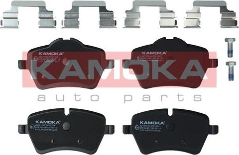 Kamoka JQ101340 - Тормозные колодки, дисковые, комплект onlydrive.pro