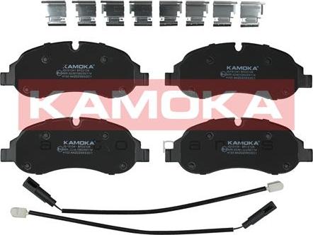 Kamoka JQ101341 - Brake Pad Set, disc brake onlydrive.pro