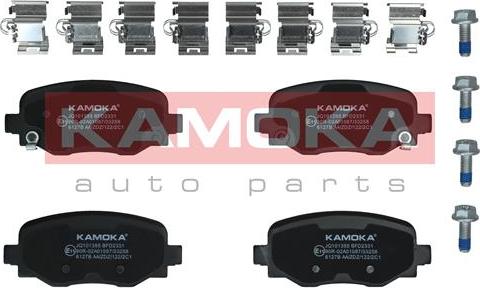 Kamoka JQ101355 - Brake Pad Set, disc brake onlydrive.pro