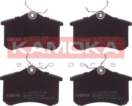 Kamoka JQ1013576 - Brake Pad Set, disc brake onlydrive.pro