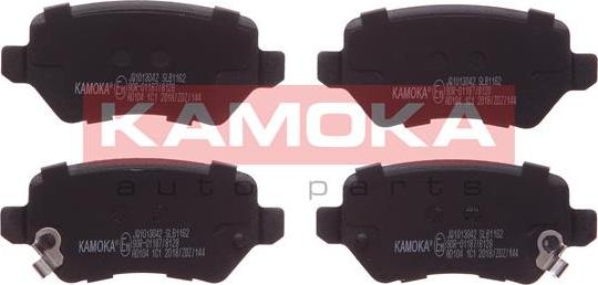 Kamoka JQ1013042 - Brake Pad Set, disc brake onlydrive.pro