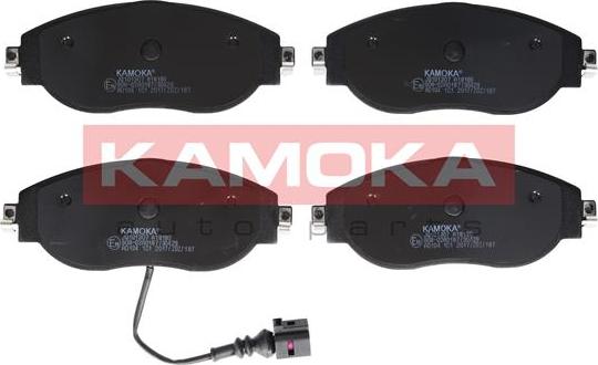 Kamoka JQ101307 - Тормозные колодки, дисковые, комплект onlydrive.pro