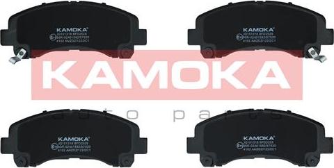 Kamoka JQ101316 - Тормозные колодки, дисковые, комплект onlydrive.pro