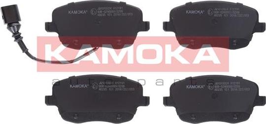 Kamoka JQ1013324 - Brake Pad Set, disc brake onlydrive.pro