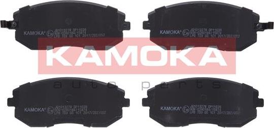 Kamoka JQ1013278 - Тормозные колодки, дисковые, комплект onlydrive.pro