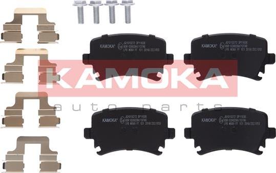 Kamoka JQ1013272 - Brake Pad Set, disc brake onlydrive.pro